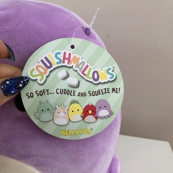 NWT Squishmallows Violet the Octopus 8" -- FIRST ORIGINAL RELEASE from 2020 - Picture 3 of 6